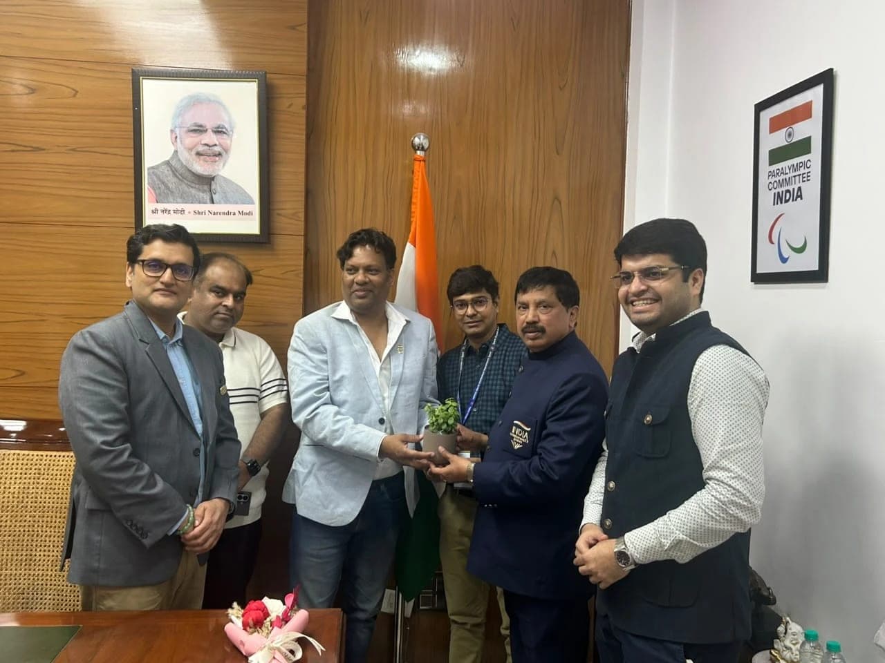 Nomination of Dr. Eluri Sreedhar as Chairman, at the PCI office